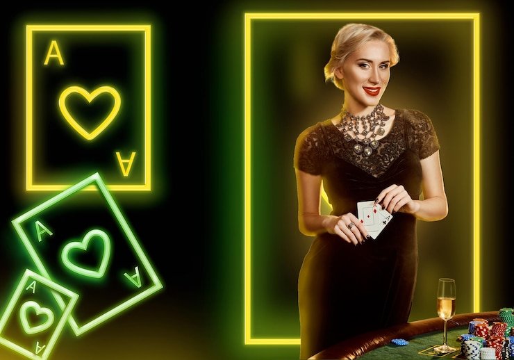 Studio Evolution Gaming dengan dealer dan meja kasino langsung di sumbertogel